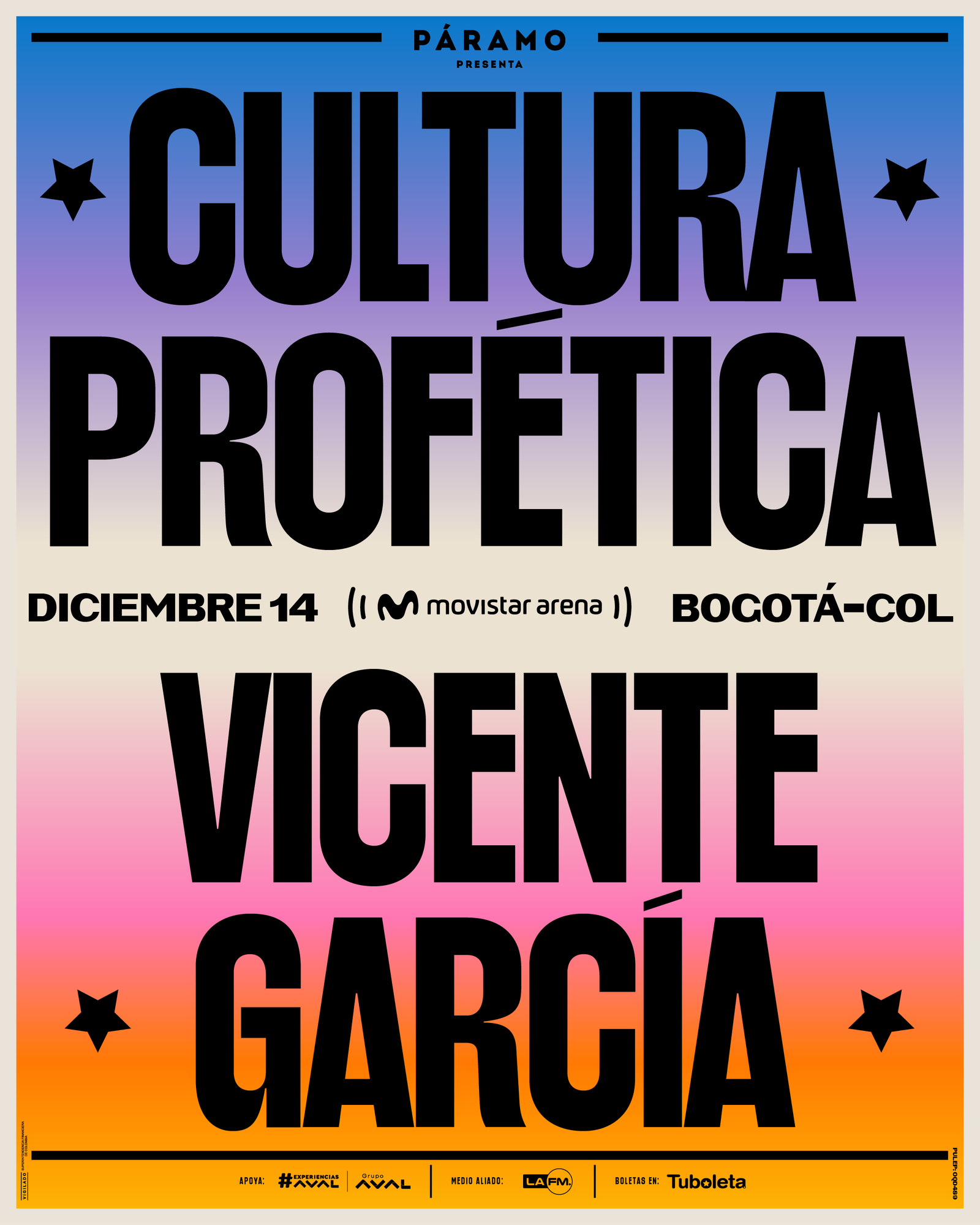 VICENTE GARCIA EN VIVO 2024