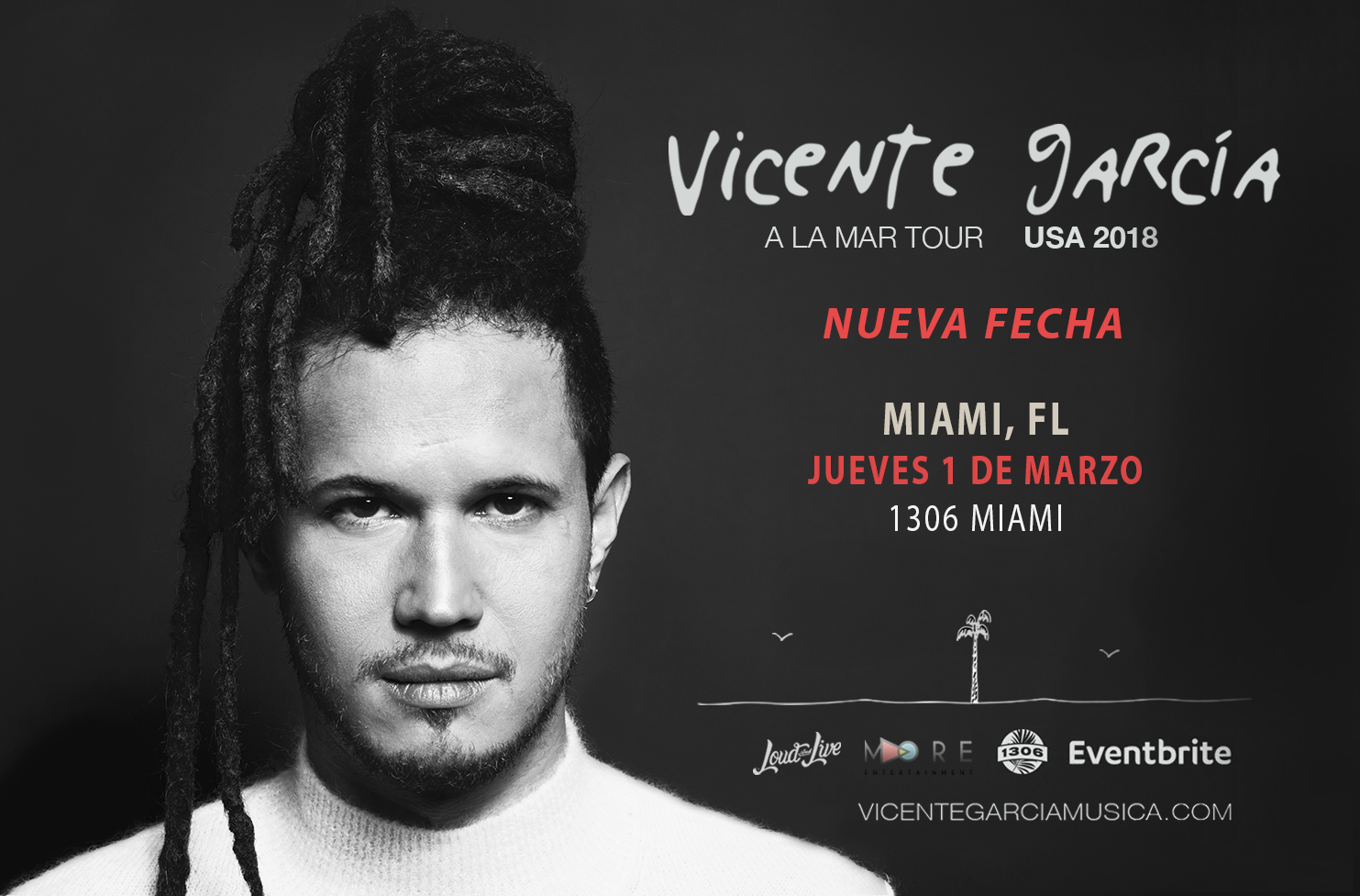VICENTE GARCÍA: A LA MAR TOUR USA 2018