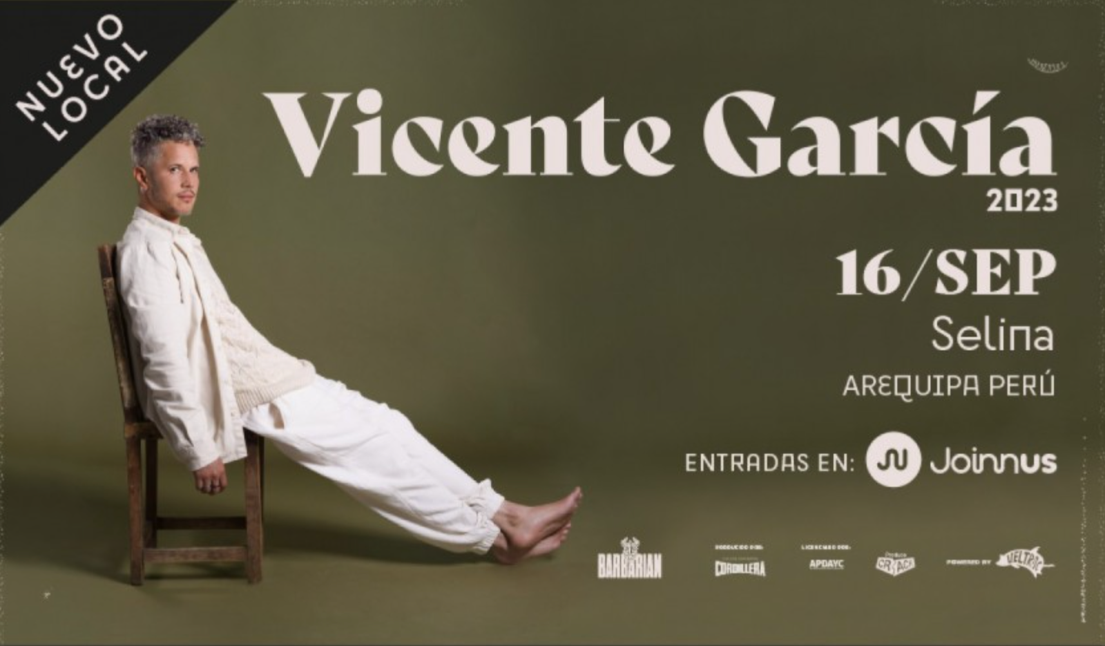 VICENTE GARCÍA EN VIVO 2023