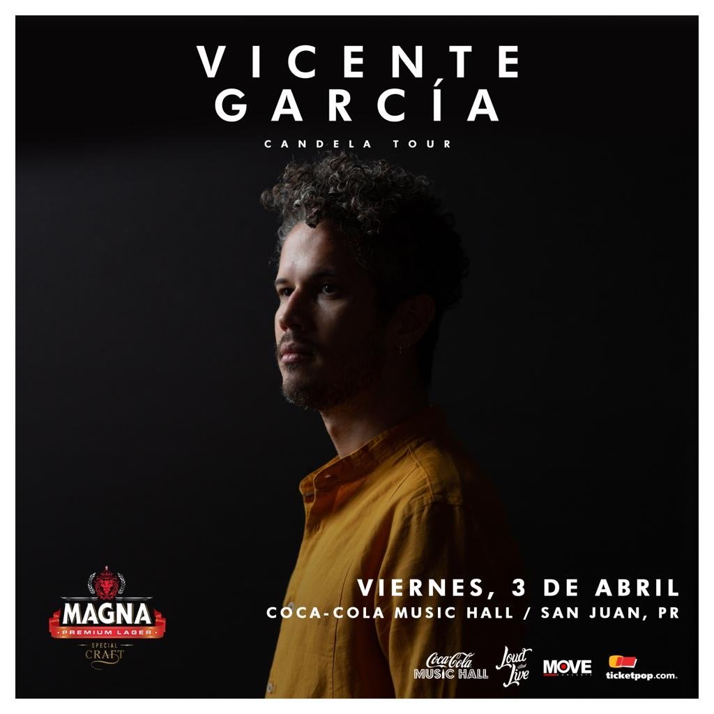 VICENTE GARCÍA CANDELA TOUR: (POSPUESTO-FECHA TBC)