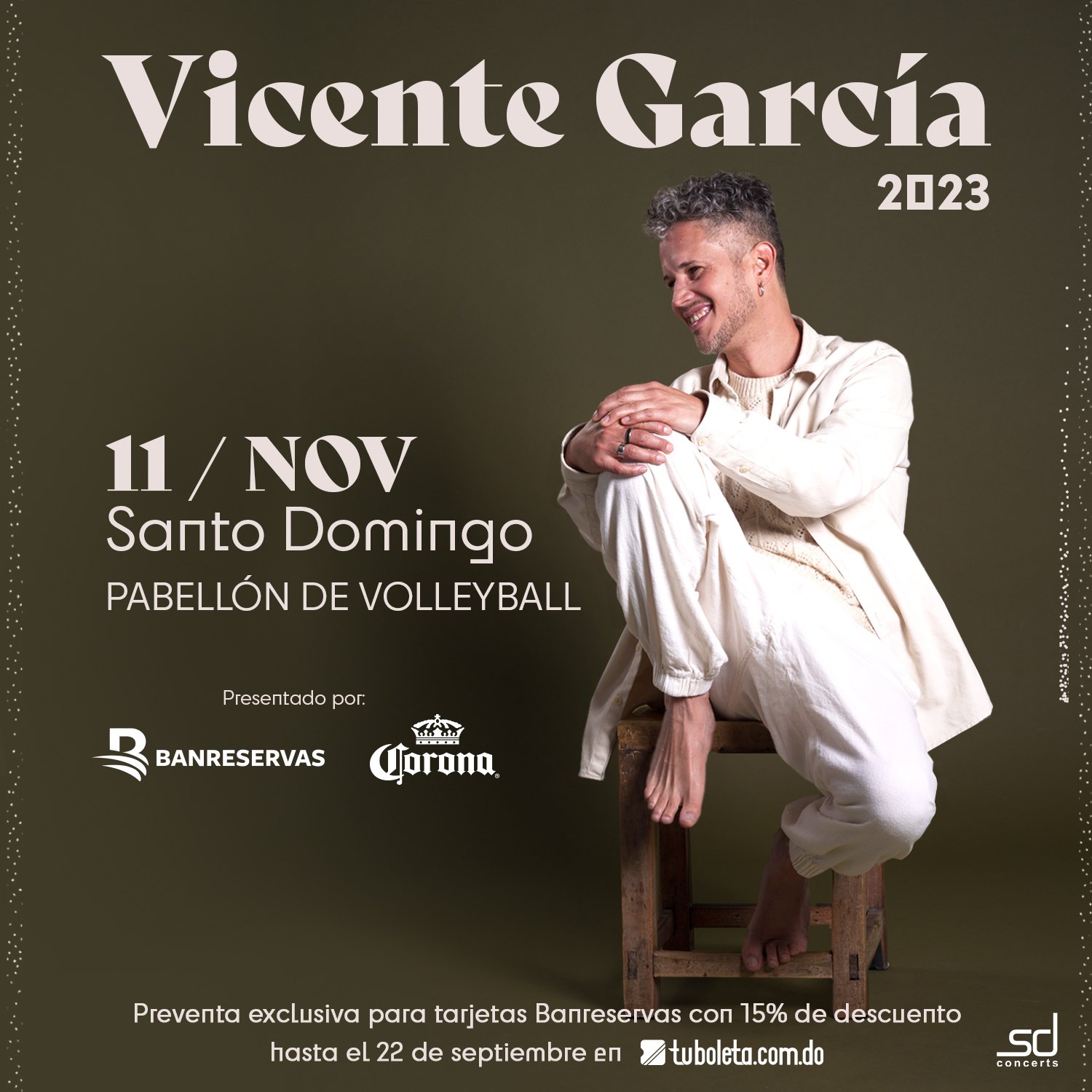VICENTE GARCÍA EN VIVO 2023